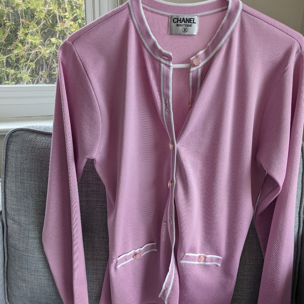 Vintage Chanel Boutique Cardigan